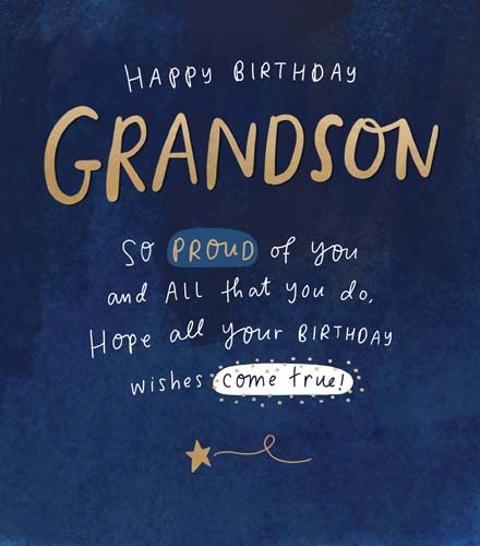 140+ Amazing Happy Birthday Grandson Messages, Quotes and Images 21 happy birthday to my grandson